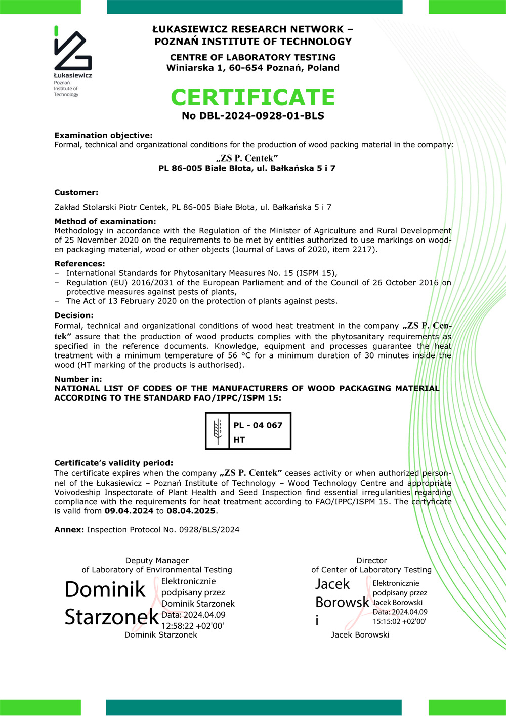Świadectwo